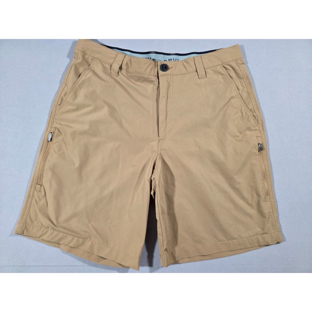 Orvis Shorts Mens 32 Brown Tech Stretch Outdoor Performance Hiking Fishing
